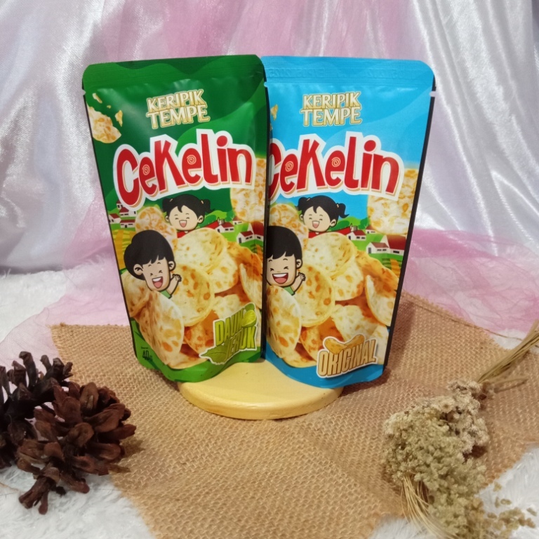 

Cemilan Cekelin Keripik Tempe Snack Viral Cemilan Kekinian - 50 Gr