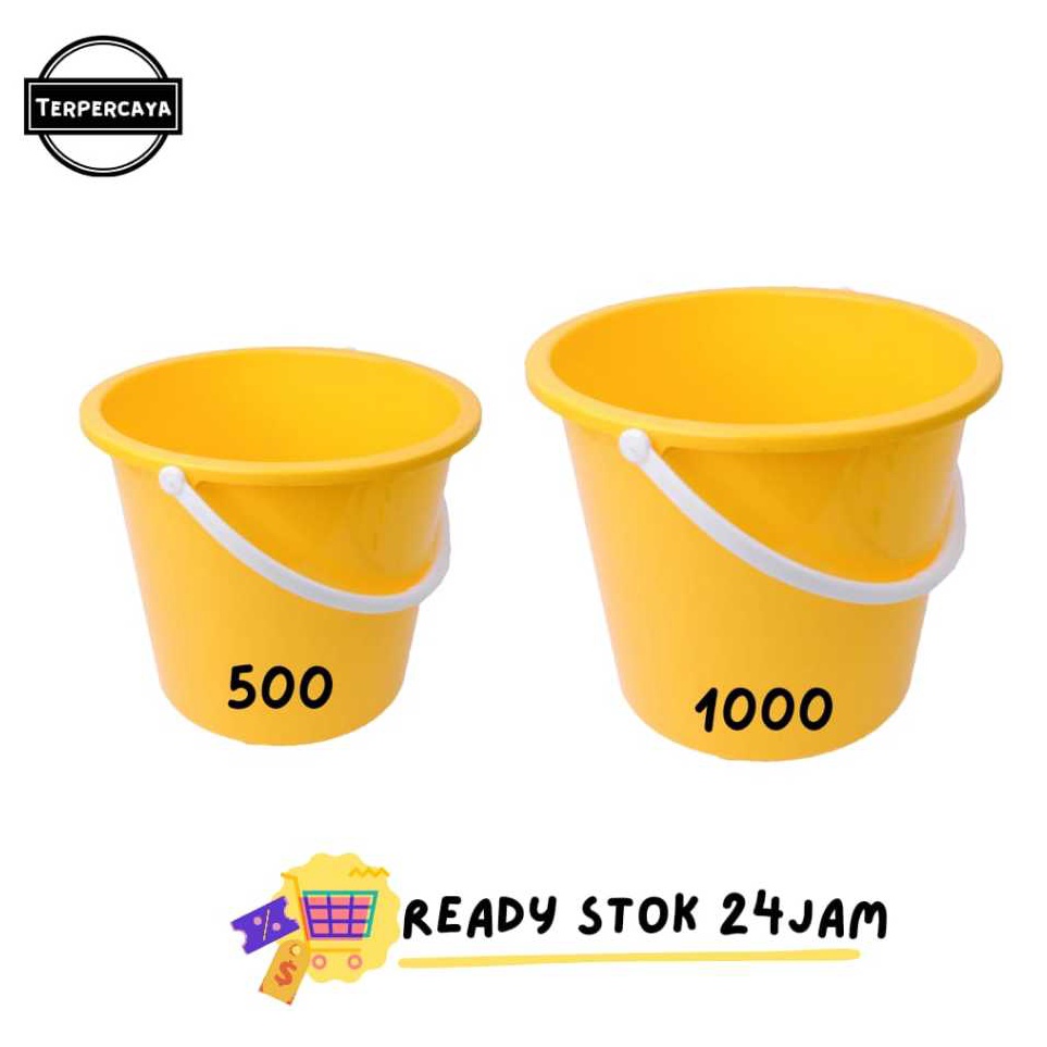 Ember Air Plastik Tanpa Tutup Murah  Ukuran Sedang Dan Kecil