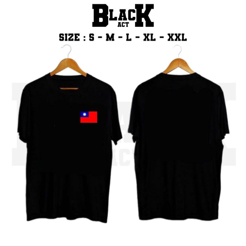 KAOS BENDERA TAIWAN LOGO DADA