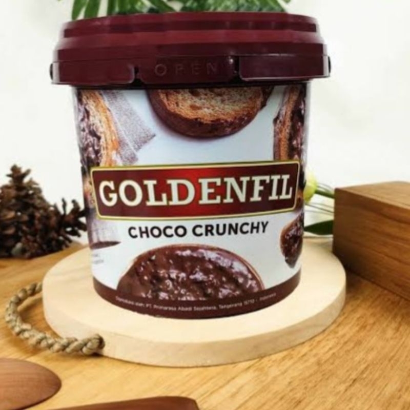 

Goldenfil Choco Crunchy kemasan 1 kg
