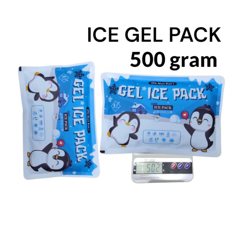 ICE GEL JUMBO 500gram beSAR Ice Pack - Blue ice pack geL Thermafreeze