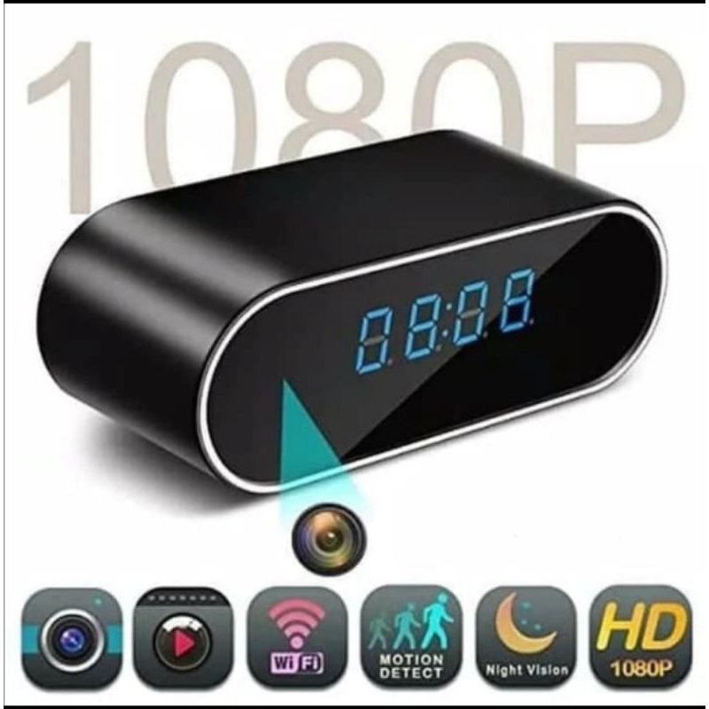 Spy Cam Camera Model Jam CCTV Pengintai 4K wifi