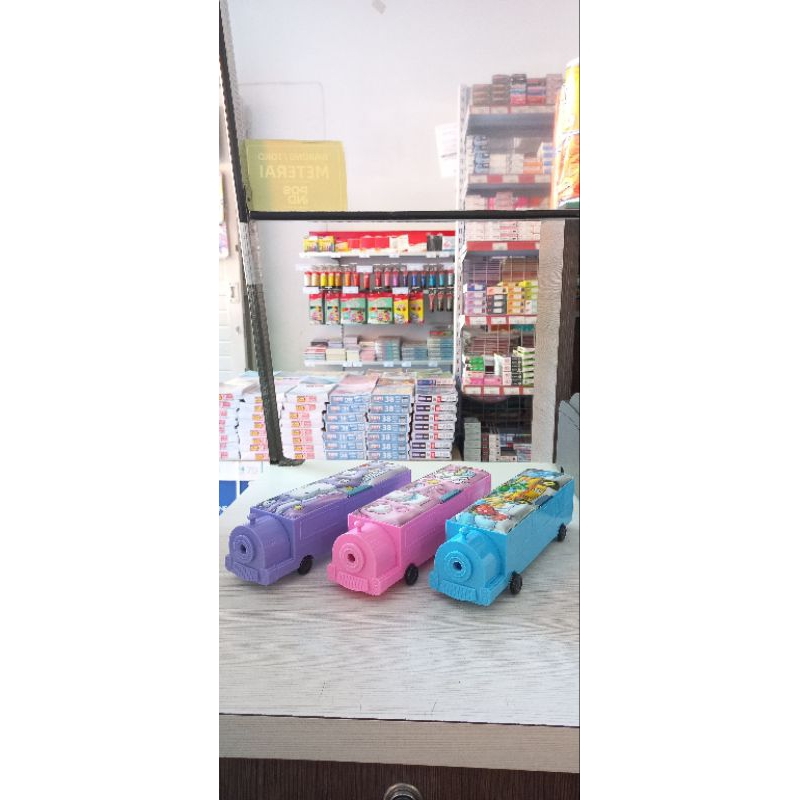 

Pencil Case Kereta Kuromi / Kotak Pensil Mobil Sanrio My Melody JH 853/ Tepak Cinnamoroll Terbaru