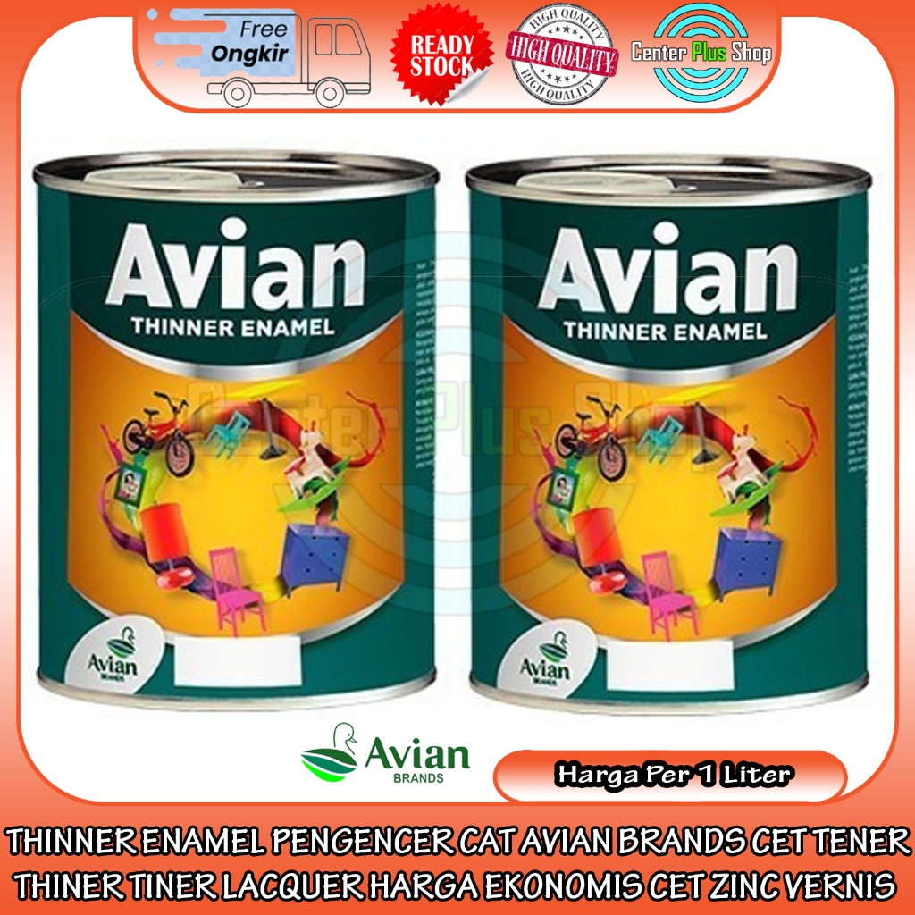 THINNER ENAMEL PENGENCER CAT AVIAN BRANDS CET TENER THINER TINER LACQUER HARGA EKONOMIS CET ZINC VER