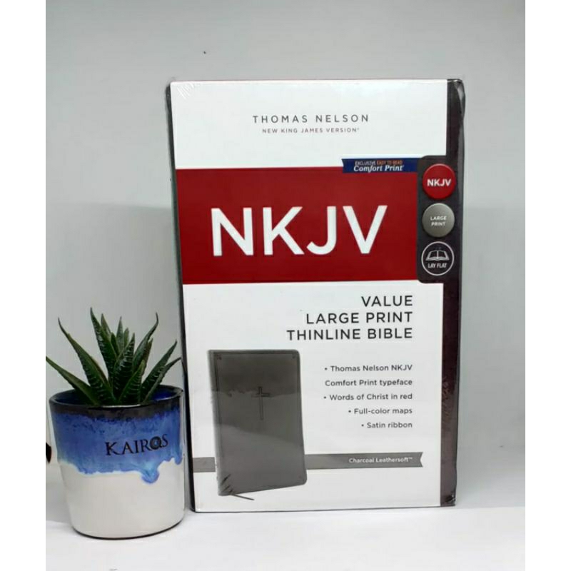 HOLY BIBLE NKJV VALUE LARGE PRINT THINLINE BIBLE