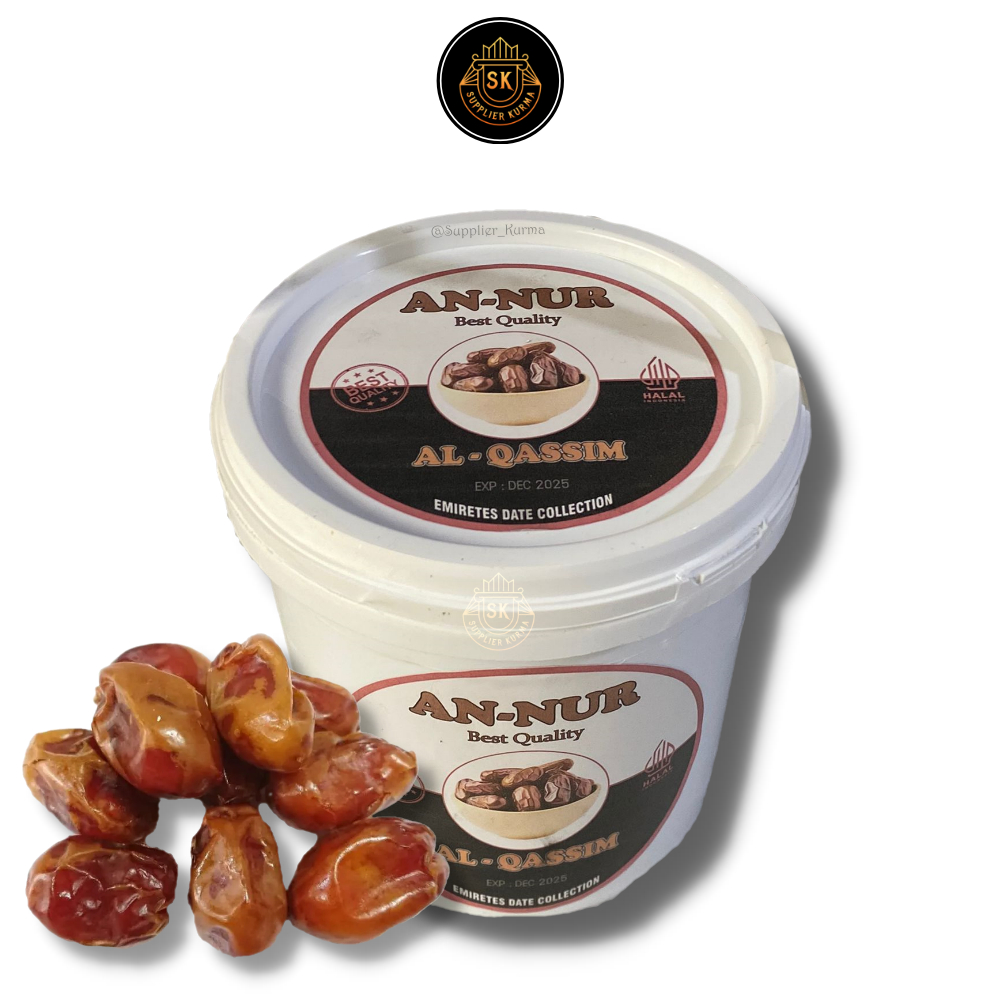 

Kurma Al-Qassim EMBER/kurma khalas date crown premium [KEMASAN EMBER]