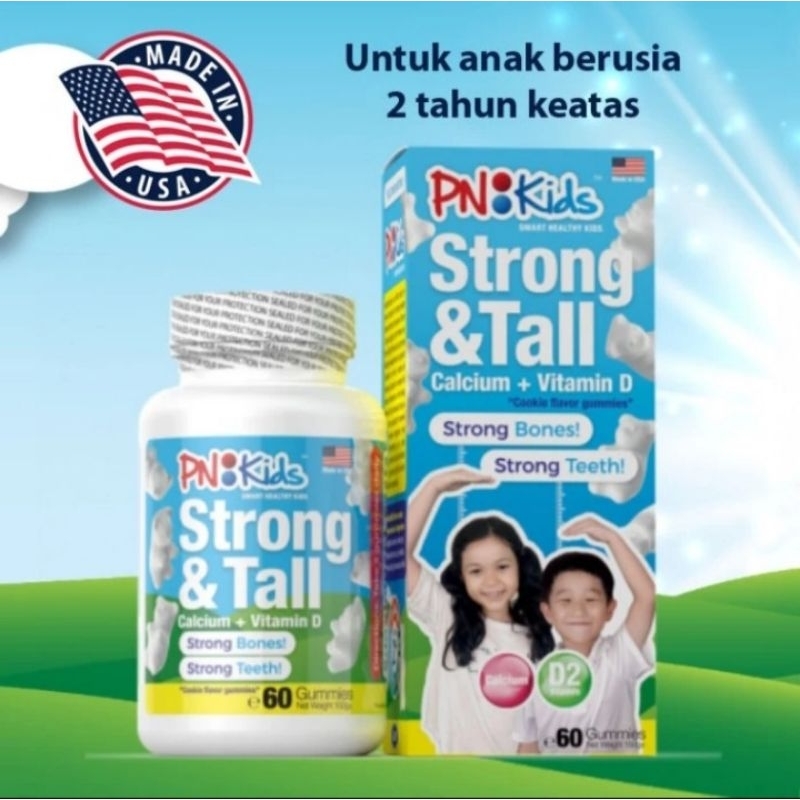 PN Kids Multi Vitamin for Boys & Girls (Strong & Tall/ Mineral + Zinc) Sugar Free