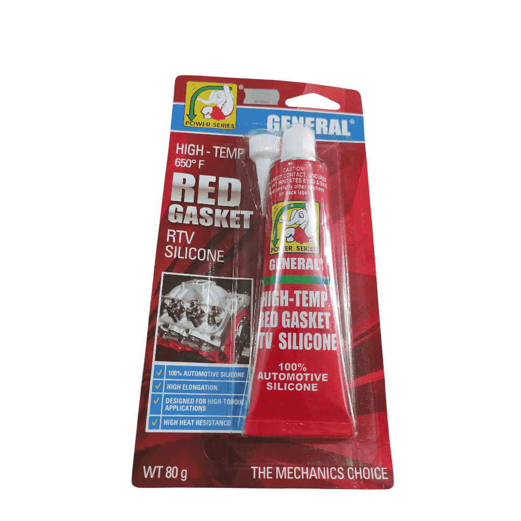 LEM GASKET MERAH RTV HIGH TEMP GENERAL / LEM PEKING GASKET MERAH 32GR