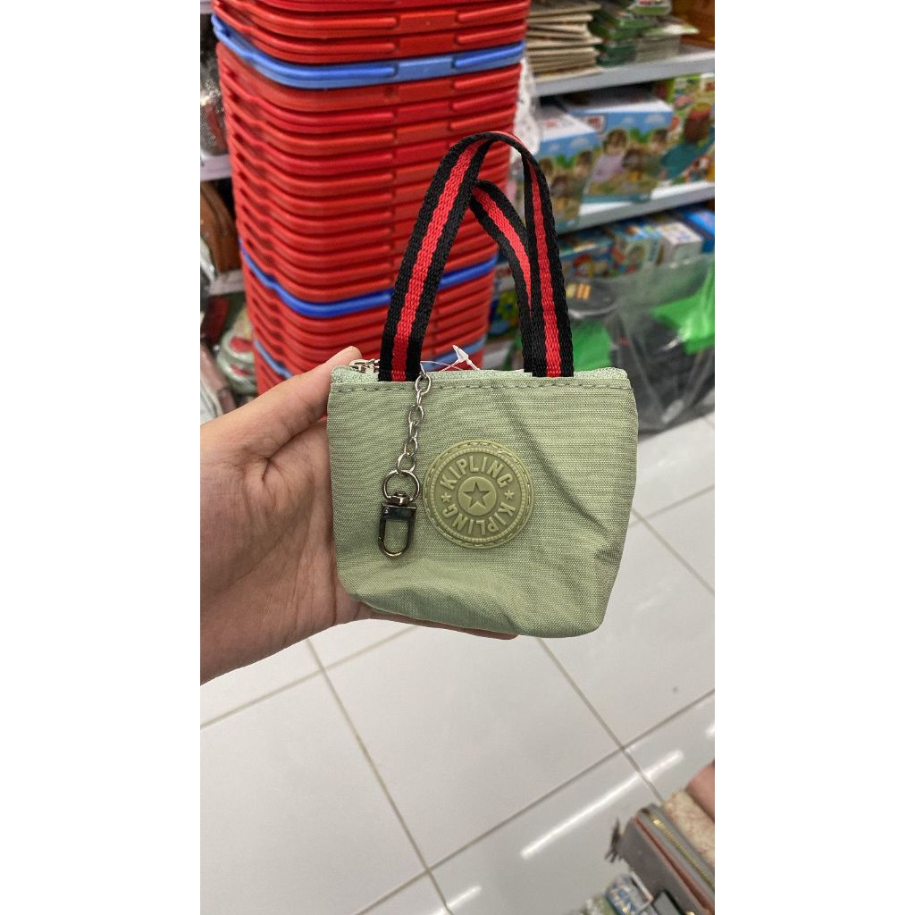 DOMPET KOIN KIPLING  MINI POLOS/ DOMPET KOIN UNIK/ DOMPET MURAH