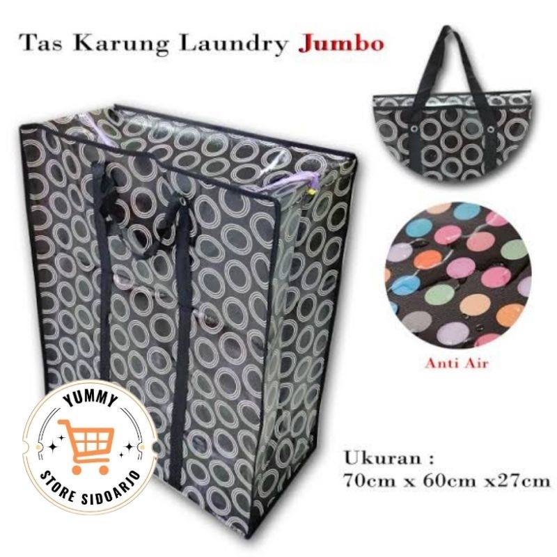 TAS KARUNG KERANJANG LAUNDRY JUMBO SERBAGUNA
