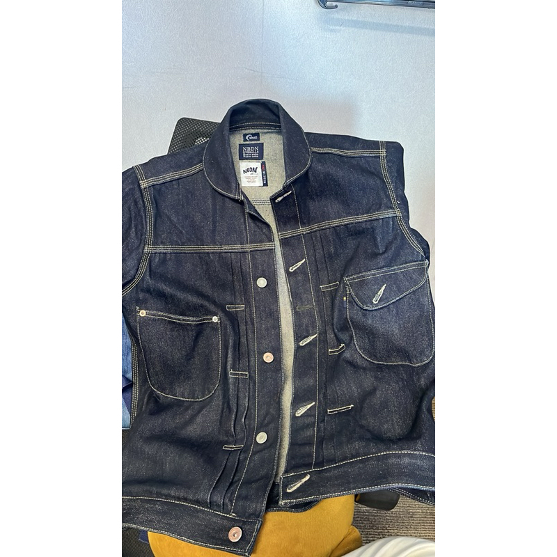 Jaket Denim Selvedge NBDB no Sage pmp wingman nudie oldue