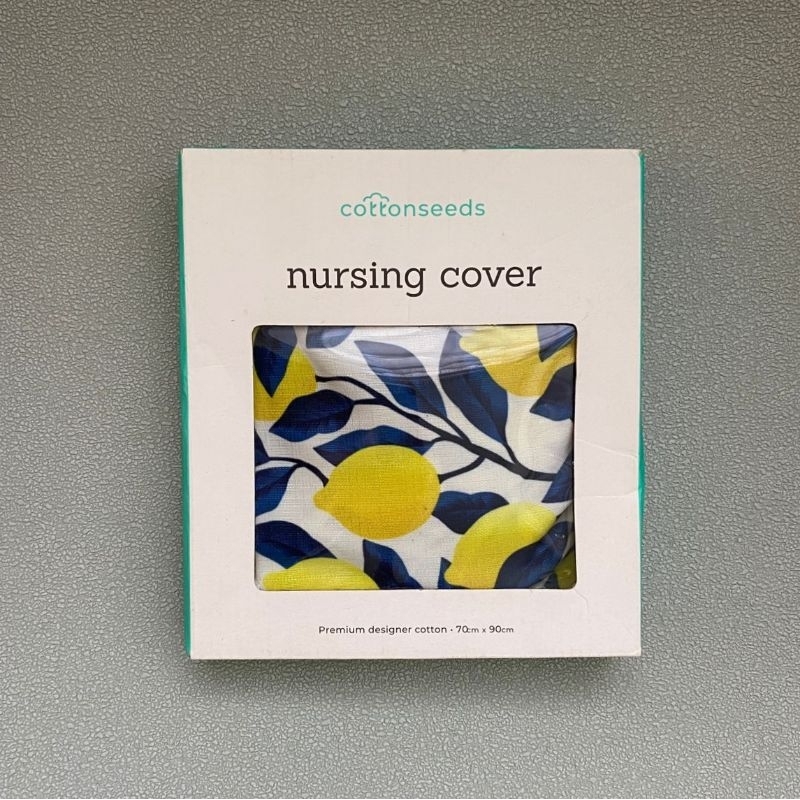 New Cottonseeds Nursing Cover Lemon