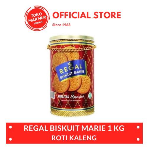 

BISKUIT MARIE REGAL RANTAI SPESIAL 1 KG - ROTI KALENG