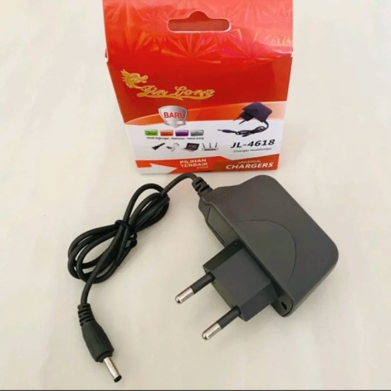 ADAPTOR CHARGER UNIVERSAL OUTPUT 4,2 VOLT 500mA UNTUK SENTER SWAT/JIN-LONG