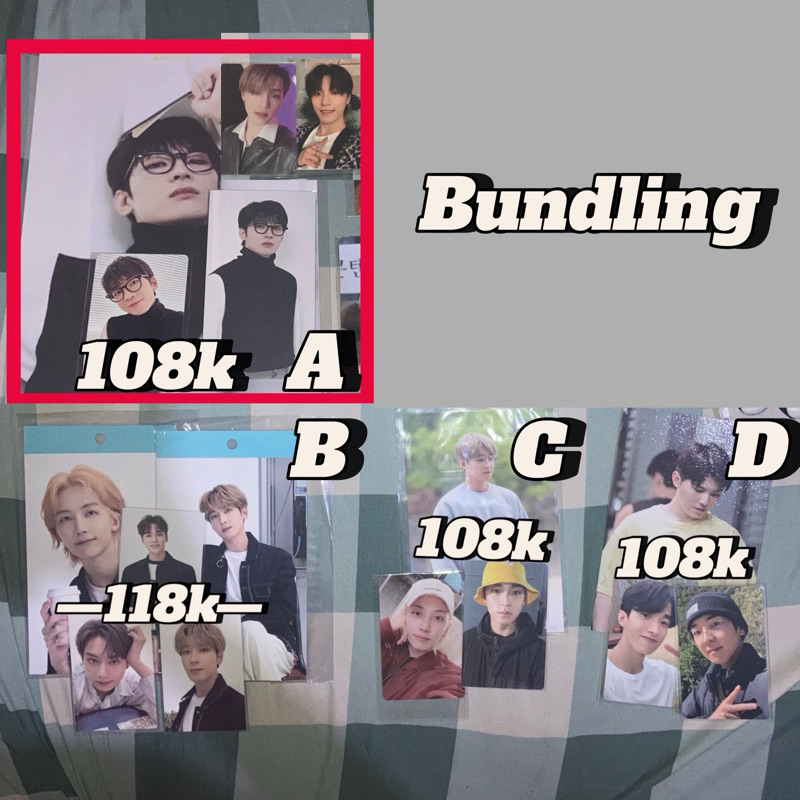 BUNDLING SEVENTEEN IN THE SOOP SG24 SEASON GREETING 2024 WONWOO DK MINGYU WOOZI