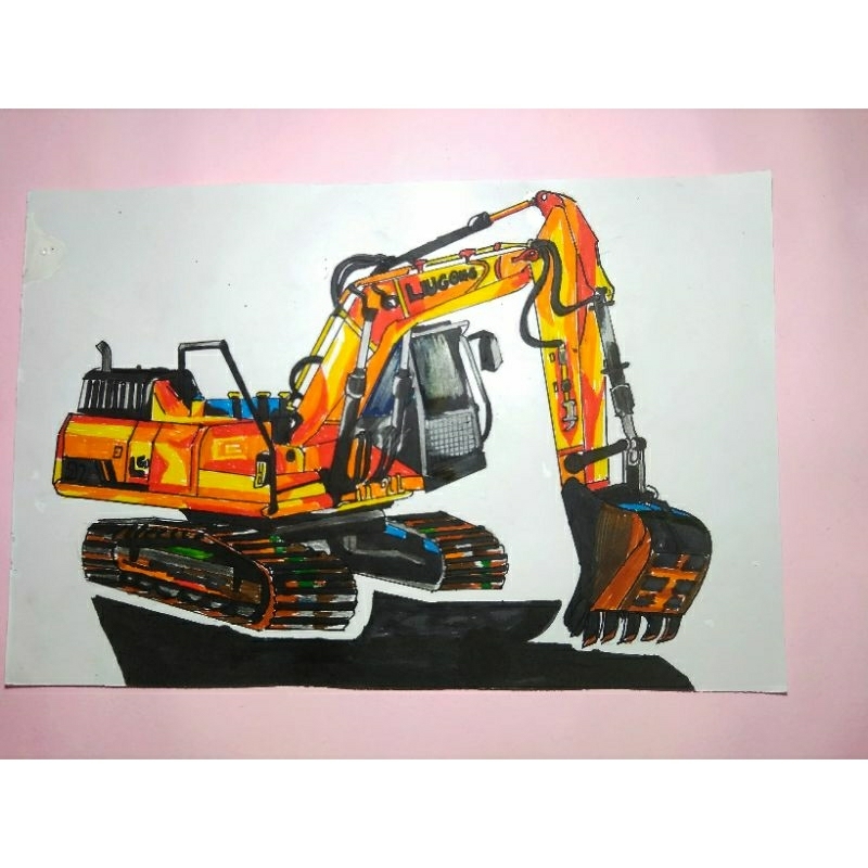 

Sketsa Gambar Excavator Liugong