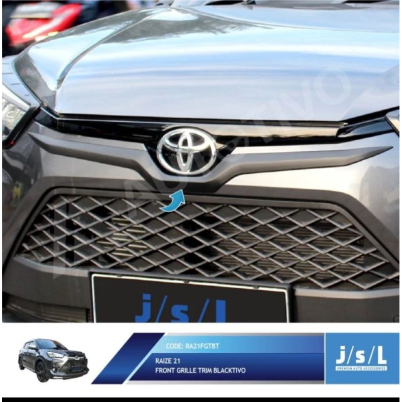 list front grill / grill depan mobil toyota raize 2021 2022