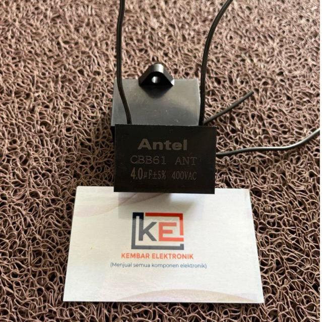 KAPASITOR CBB61 4UF 400V CAPASITOR SEGI KOTAK