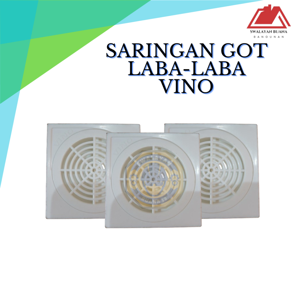 Avur Laba - Laba/ Sargot Laba - Laba / Saringan Got Anti Kecoa Plastik / PVC VINO