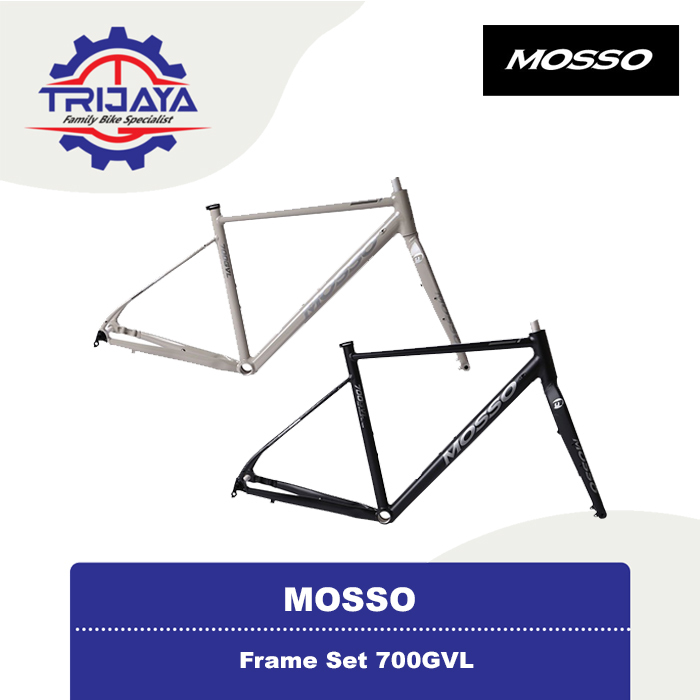 Mosso 700GVL Frame Set Sepeda Gravel [700C] Alloy