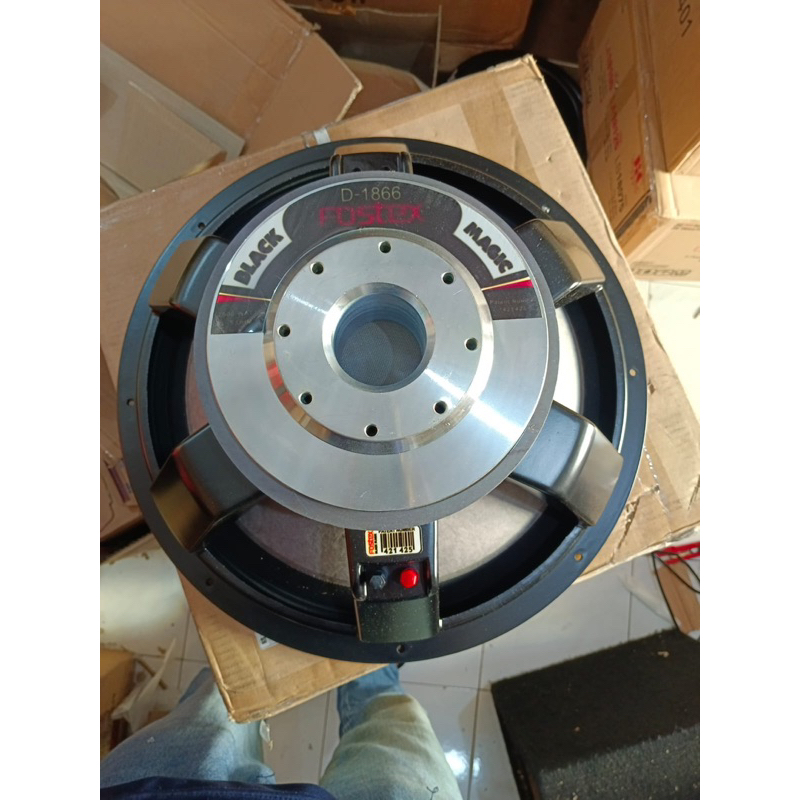 Speaker 18 inch Fostex D 1866 SW original (magnet dobel)termurah