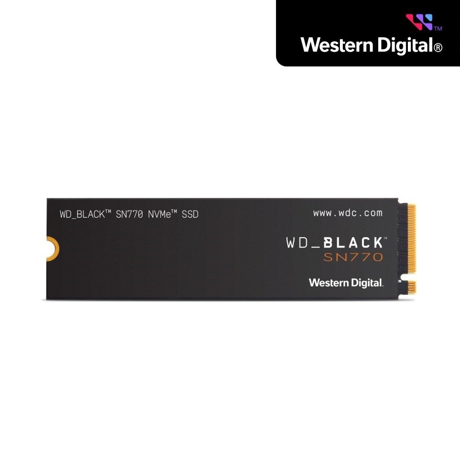WD BLACK SN770 250GB / 500GB / 1TB M.2 NVMe Gen 4 x4 SSD