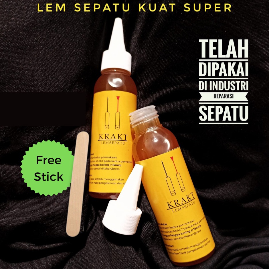 

KODE S66W Lem Sepatu Kuat Super Kemasan 1 ml