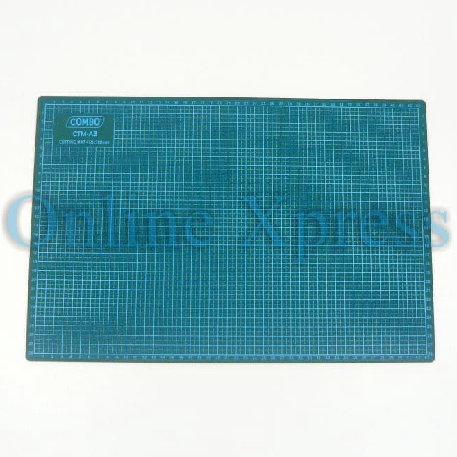 

KODE J43T Alat Pemotong Cutting Mat Alas Tatakan Potong Kertas A3 Combo