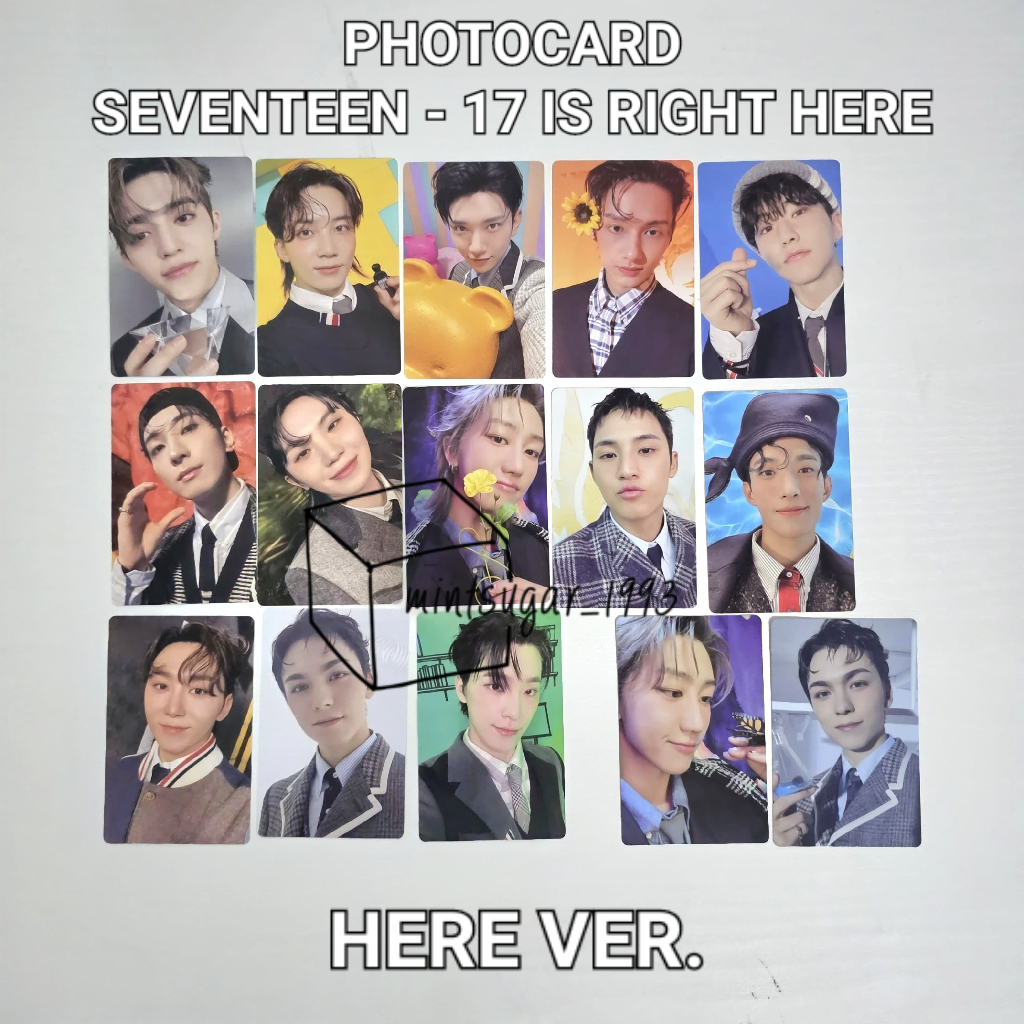 [ INCLUDE PACKING ] SHARING SEVENTEEN - BEST ALBUM ' 17 IS RIGHT HERE ' : EVERY SEVENTEEN IS RIGHT H