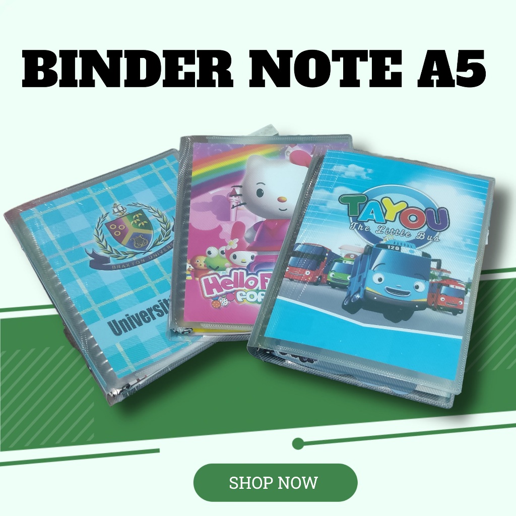 

BINDER NOTE A5 JENIA MURAH