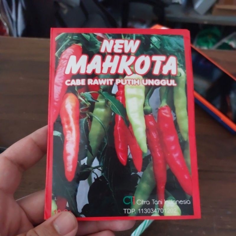 Benih Cabe Rawit new MAHKOTA 10 gram unggul
