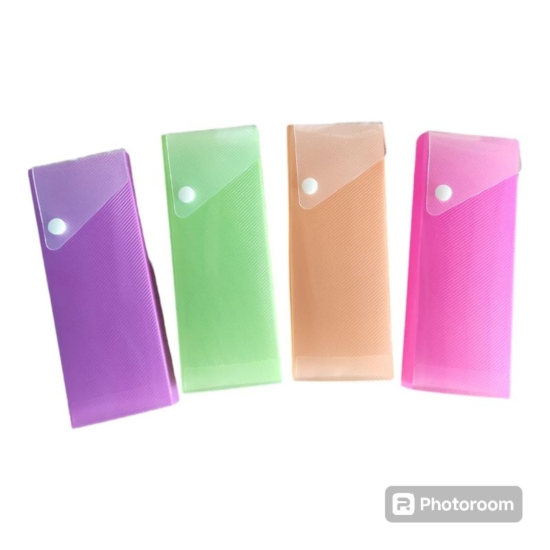 

Pensil Case/Tempat Pensil Slide Motif Polos