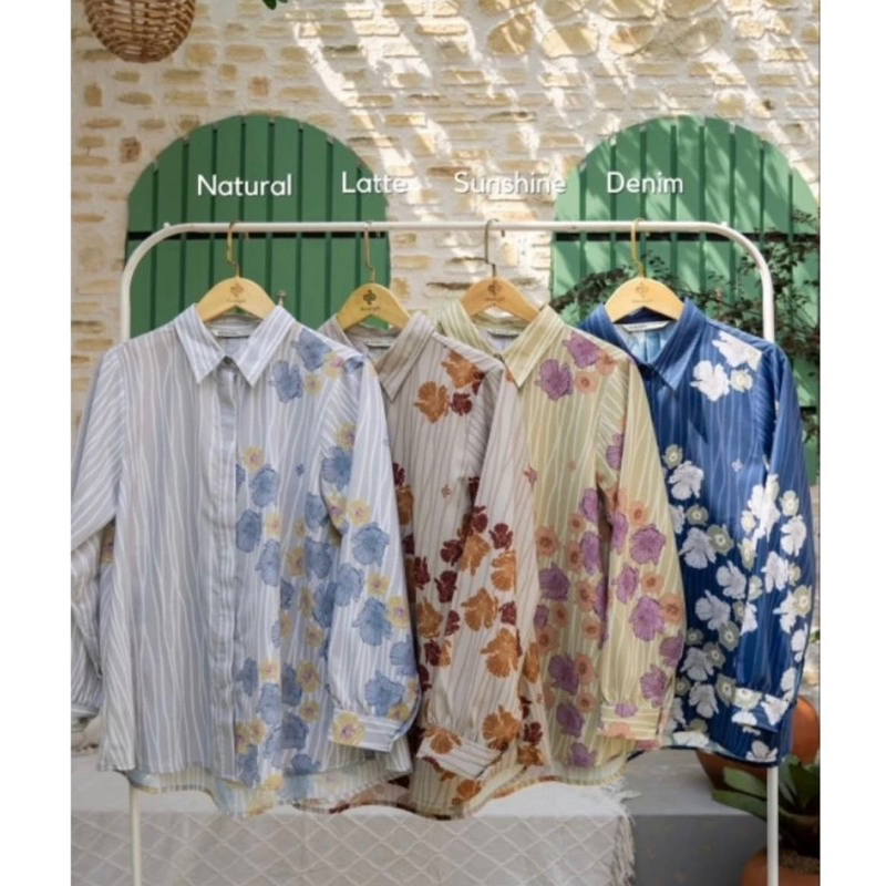 Kanaya Noela Shirt Canna Blouse Naureen Shirt Tunik Heaven Lights