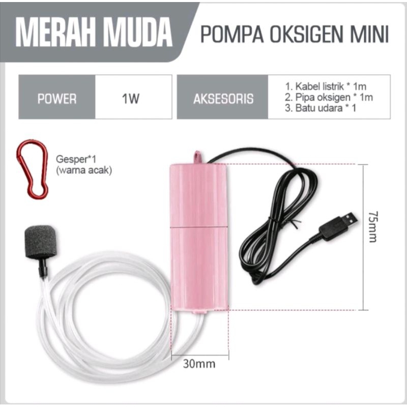 AERATOR POMPA UDARA USB