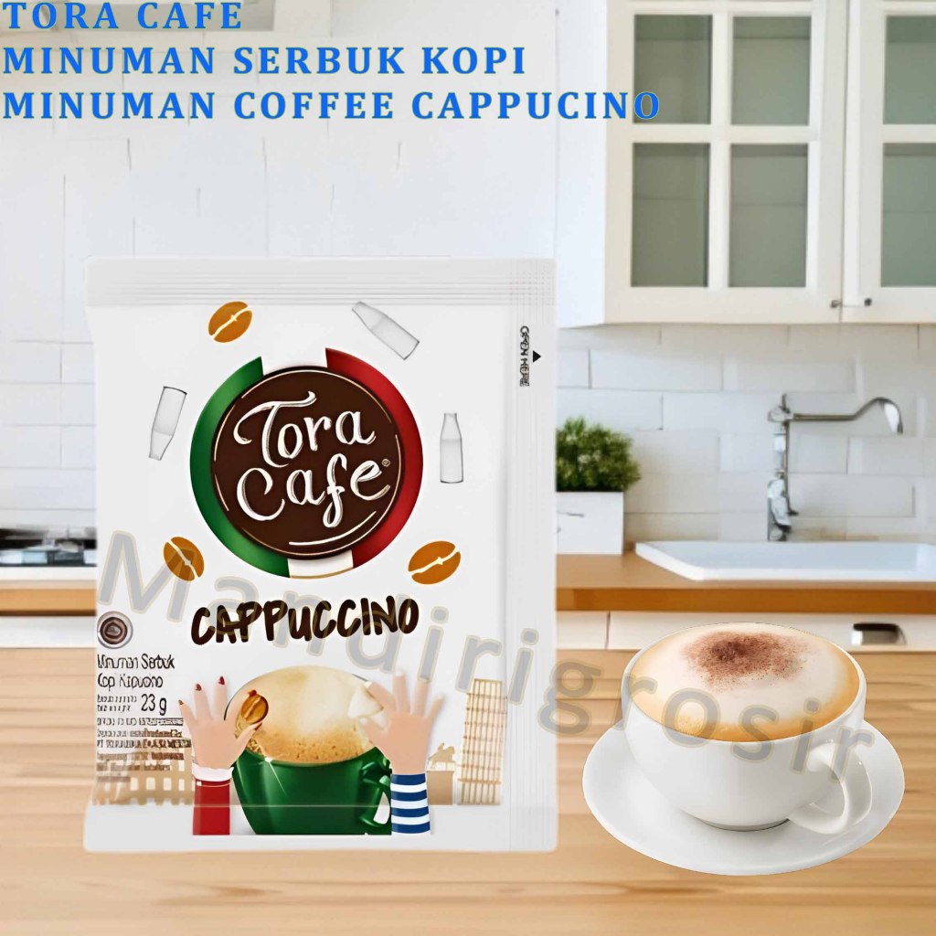 

Minuman Serbuk Kopi * Tora Cafe * Minuman Coffee Cappucino * 10pcs x 23gr