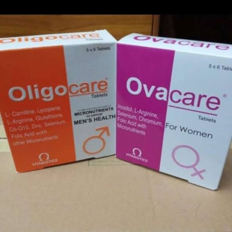 ovacare dan oligocare 1 paket vitamin promil dan kesuburan