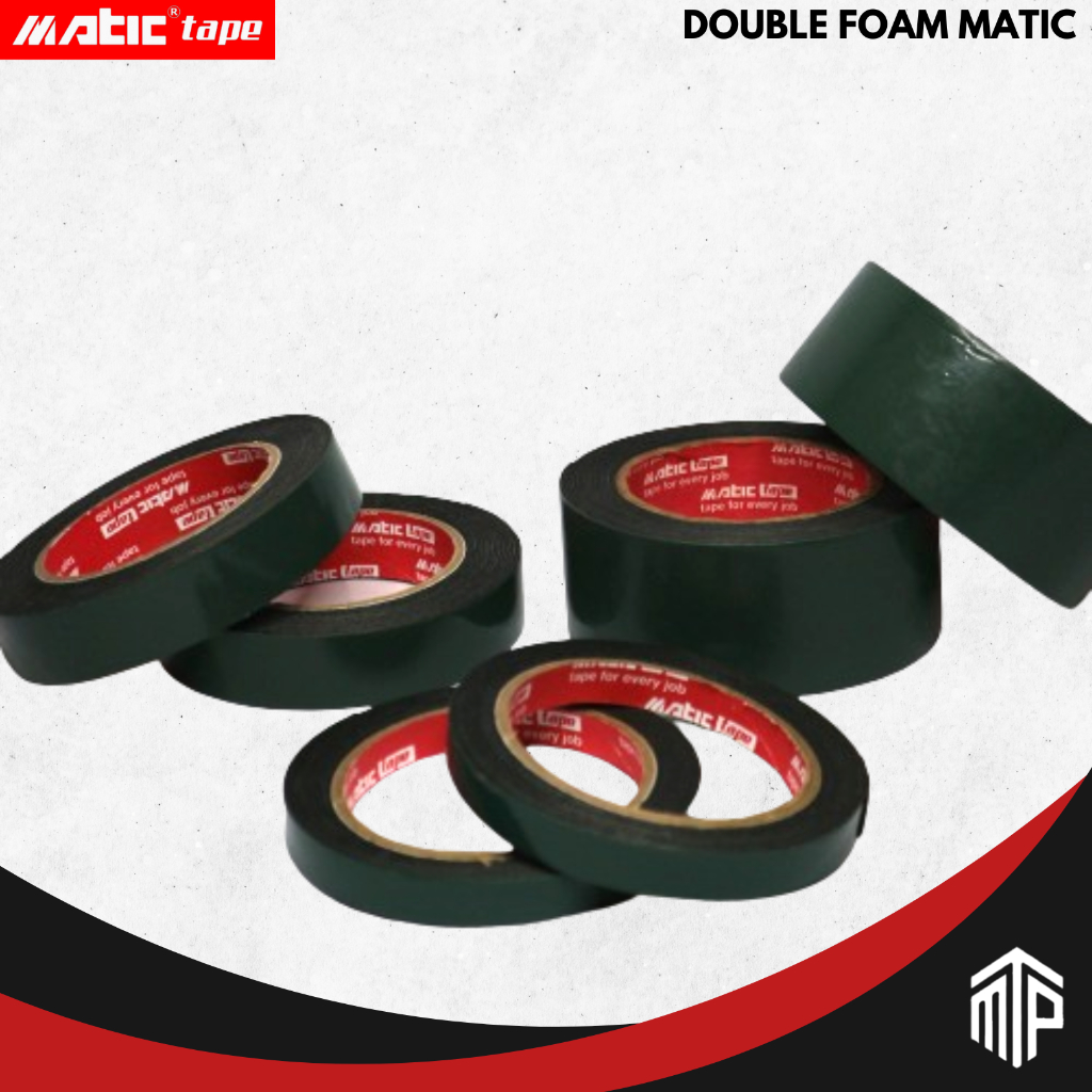 

DOUBLE TAPE FOAM ISOLASI BOLAK BALIK BUSA HIJAU