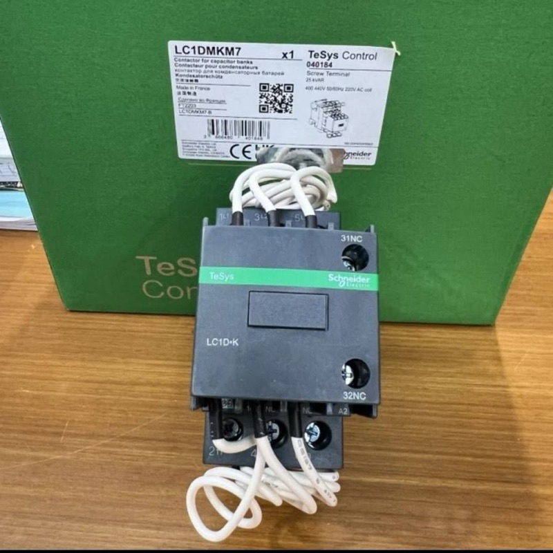 Konektor Kapasitor LC1D.K LC1DTK 43KVAR LC1DTKM7 220V |  LC1DMK 25KVAR LC1DMKM7 220V | LC1DGK 16,7KV