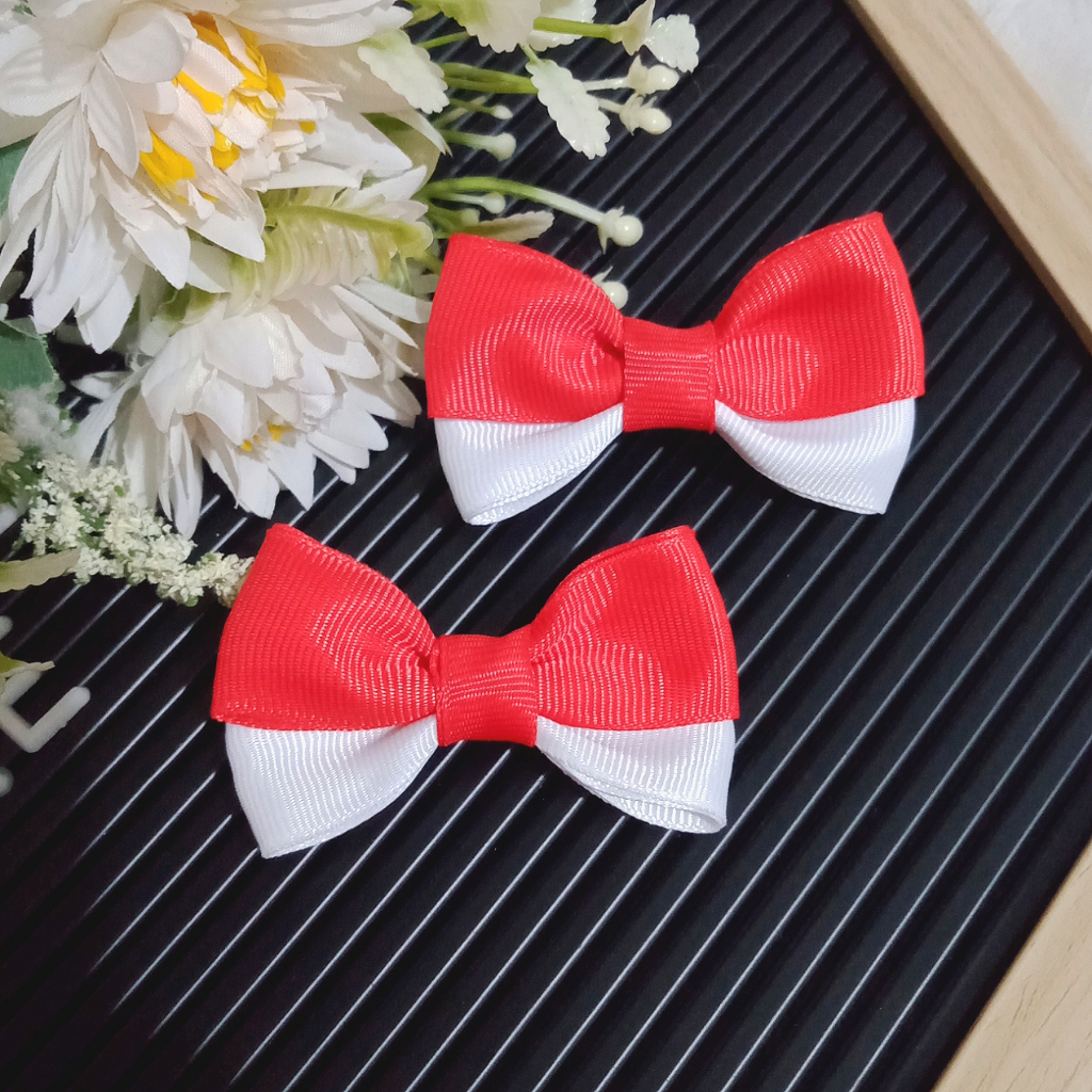 JEPITAN RAMBUT PITA MERAH PUTIH/JEPITAN RAMBUT PITA 17 AGUSTUS/JEPITAN RAMBUT MERAH PUTIH KEMERDEKAA