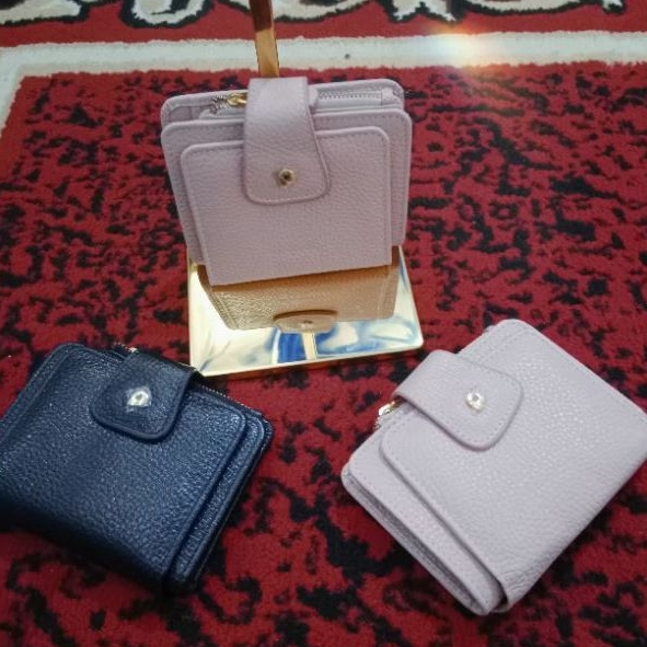 DOMPET PAPILLON D1063 LIPAT KULIT MEWAH BERKUALITAS