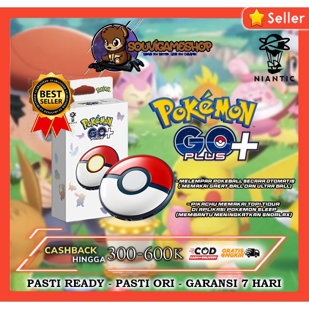 PALING MURAH Pokemon GO Plus+ / Pokemon GO Plus Plus Original Niantic
