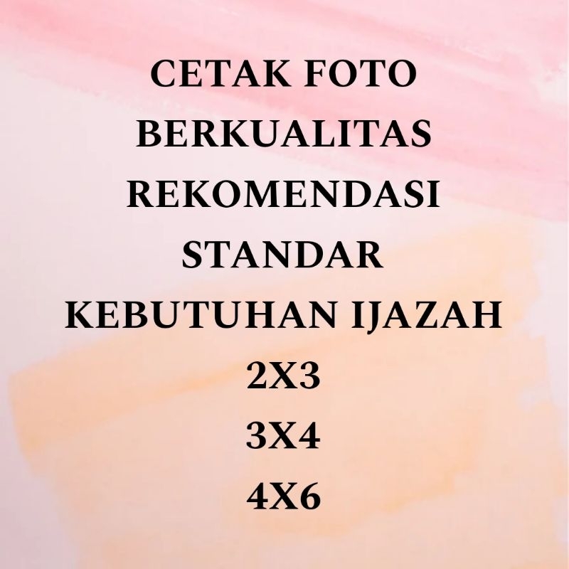 CETAK PAS FOTO IJAZAH/KUA/RAPOT/VISA