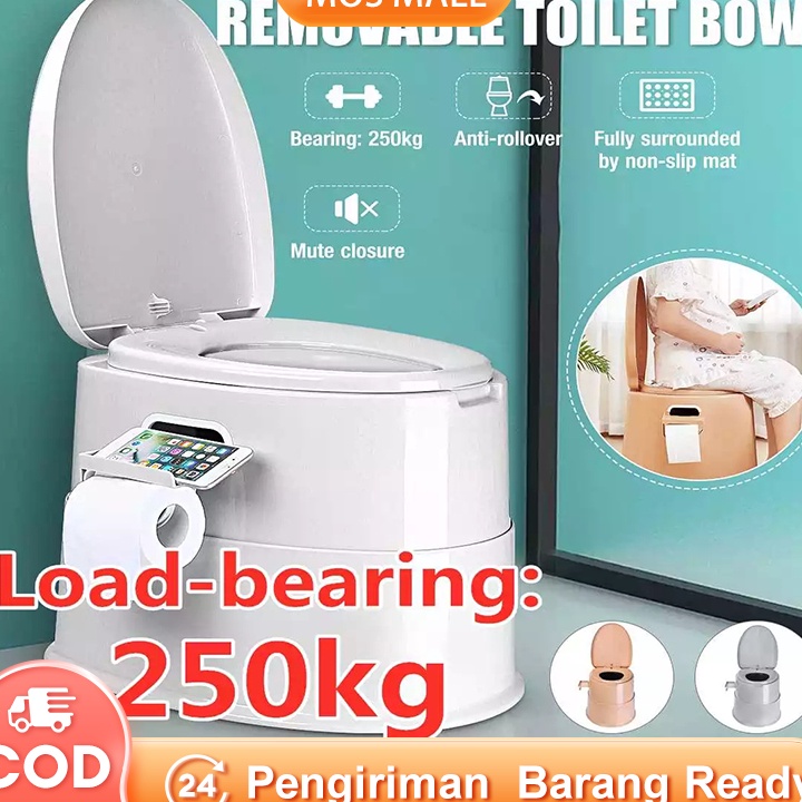 COD Kloset Jongkok Kloset Portabel Toilet Portable Kloset Rumah Portabel Kloset toilet duduk portabl