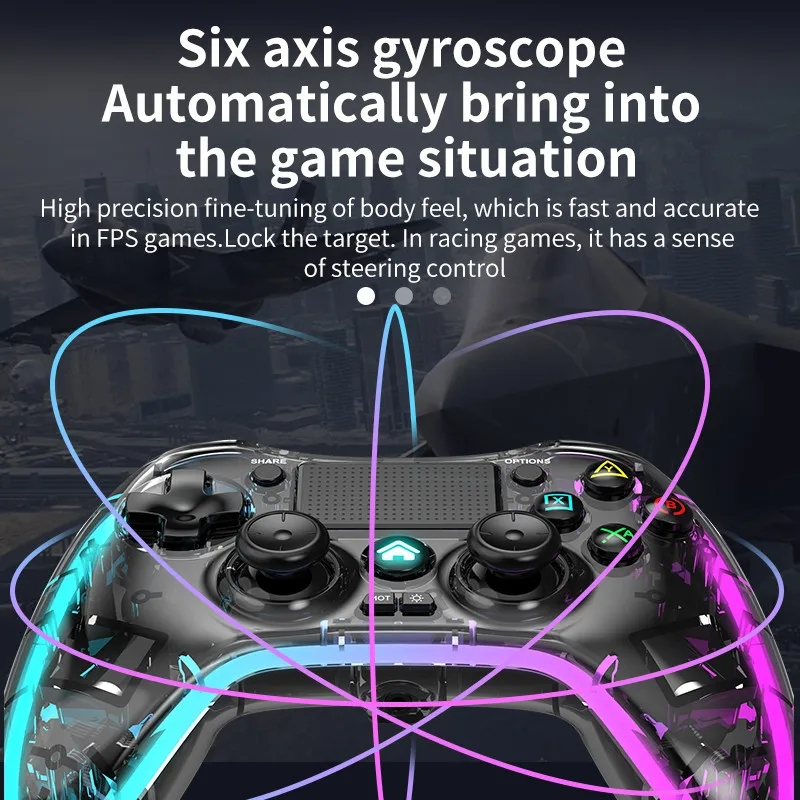 Joystick RGB Nintendo Switch Wireless Vibration Android ios P05