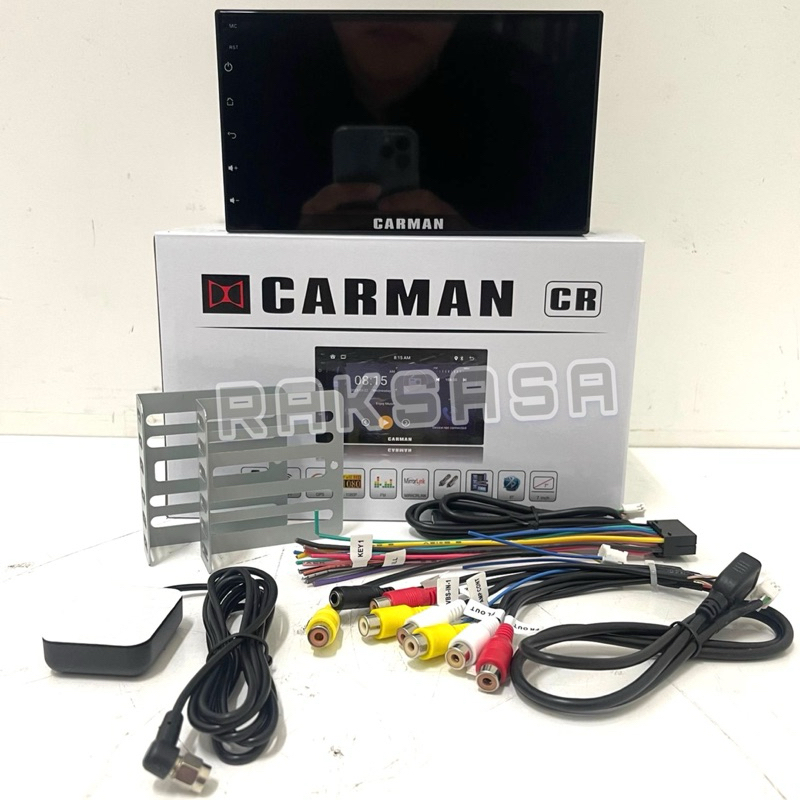 HEAD UNIT MOBIL ANDROID 7 inch CARMAN SPARROW RAM 2GB ROM 32GB V 11
