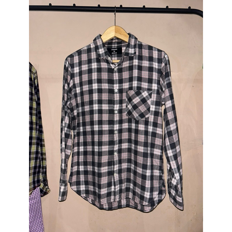 Kemeja Flannel Cabane De Zucca / Issey Miyake