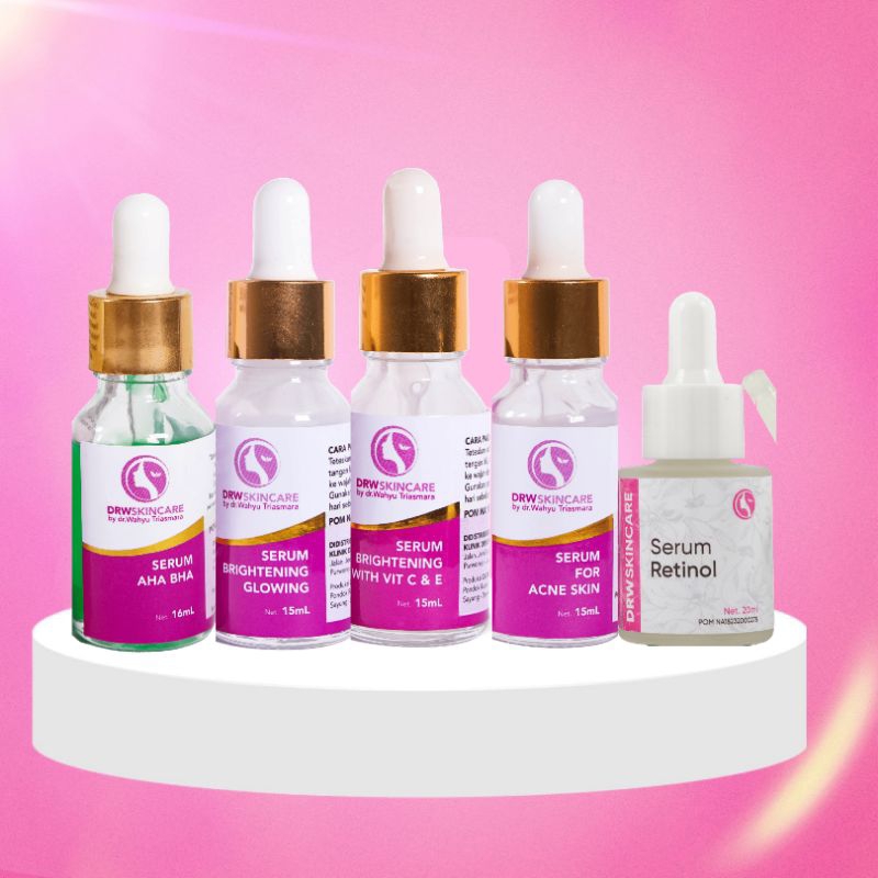 DRW SKINCARE/ SERUM DRW SKINCARE BPOM ORIGINAL 100% / SERUM DRW SKINCARE/ SERUM AHA BHA/SERUM BRIGHT
