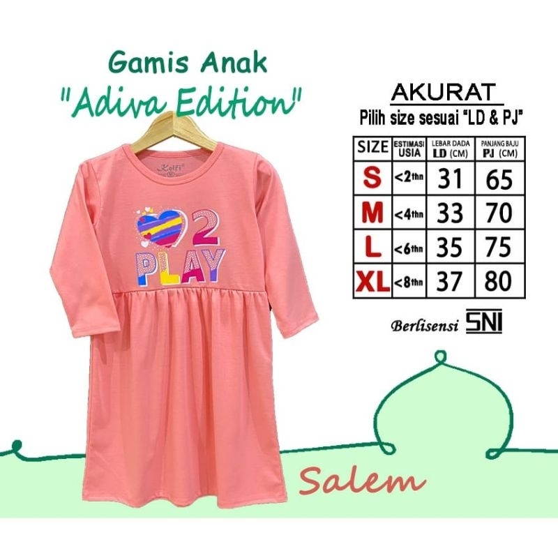 Gamis Anak ADIVA EDITION