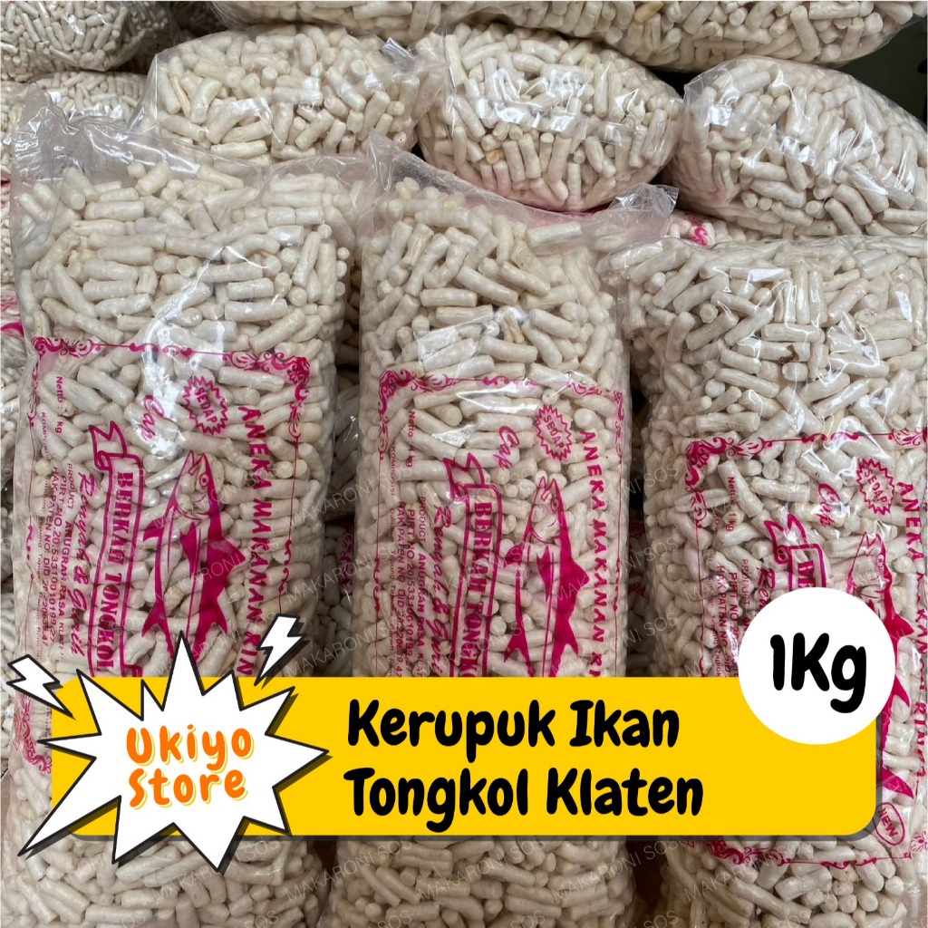 

UKIYO | KERUPUK KRUPUK IKAN TONGKOL KEMASAN 1000 GRAM 1 KG