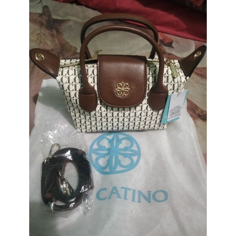 tas new les catino monogram + gift random